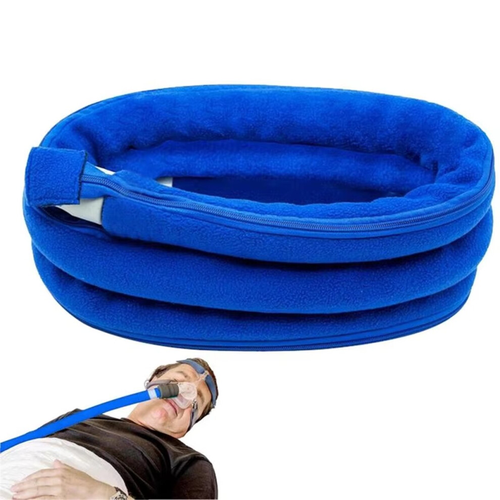 Blue Cpap Tube Cover Cpap Hose Thermal Insulation Cover Design Cpap Tubing Wrap For Home Business Trip Daily Use Travel
