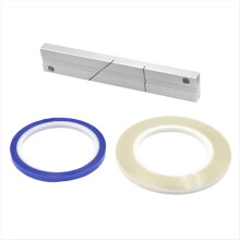 Til Revoxsonido 1/4 10 tommer tape-splejsningssæt, splejseblok med ledertape, åbningskassetter, tapespole til spole, tapes A