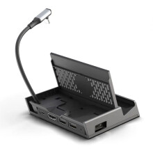 Til SteamDock-stativ med aftagelig USB-C-hub DeX-dockingstation til Ally