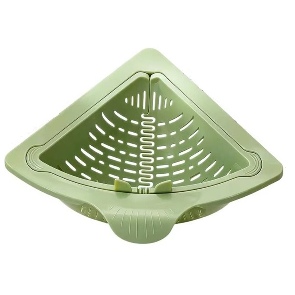 Sink Corner Basket Silicone Auto Dump Kitchen Storage Rack Sink Drain Strainer Basket For Trash Food Waste Leftovers C 4853870961461