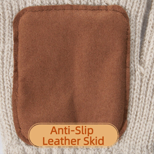 Conjunto de gorro, cachecol e luvas de inverno para mulheres, com gorro de pompom e cachecol comprido, acessórios estilosos 3 em 1. 2