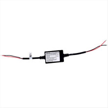 Transformador conversor DC 24V para 12V DC, 24V para 12V 1.5A, adaptador de cabo conversor para alimentação de carro