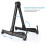 2-pack gitarrstativ A-rams golvstativ för gitarrer Gitarrställ, hopfällbar gitarrhållare för banjo, cello, mandolin 3