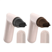 Draagbare eyeliner met dubbele punt, waterdichte, sneldrogende eyeliner voor dames, ideaal voor een date.