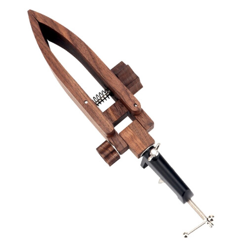 Hand Sewing Wooden Clip Adjustable Clamp Foldable Leather Sewing Tool DIY Stitching Fixed Rack