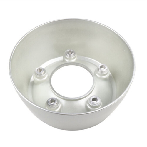 Accessoires moto pour TMAX500 (2008-2011) : cache arrière de pot d'échappement. 1