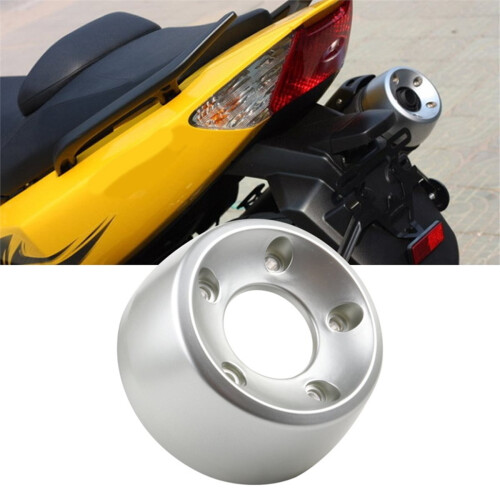 Accessoires moto pour TMAX500 (2008-2011) : cache arrière de pot d'échappement. 2