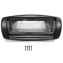 Transparante single DIN cd-cover voor autoradio/stereo V Star 1100