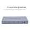 Lydmatrix-switch-switch-splitter SPDIF TOSLINK digital optisk lyd 4 ind 4 ud ægte matrix-konverter EU-stik 5
