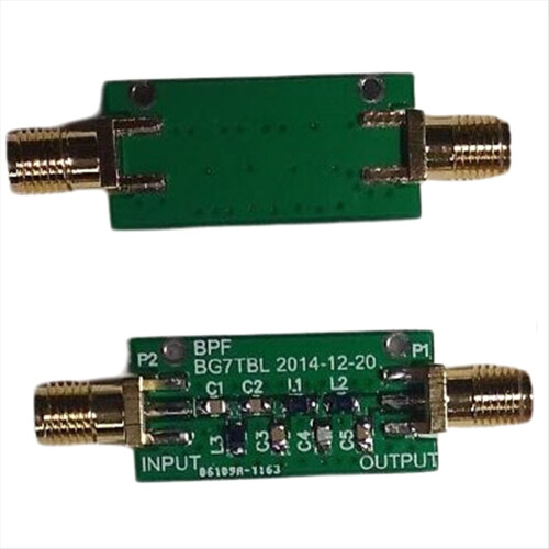 Bandpassfilter (BPF) mit 10 MHz Mittenfrequenz, Mittenfrequenz 88–108 MHz, geringe Einfügungsdämpfung