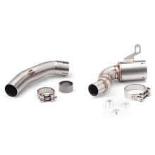 Voor 125 250 390 Adventure RC390 2020 - 2023 motorfiets uitlaatsysteem aangepaste demper Moto 51mm middenstuk
