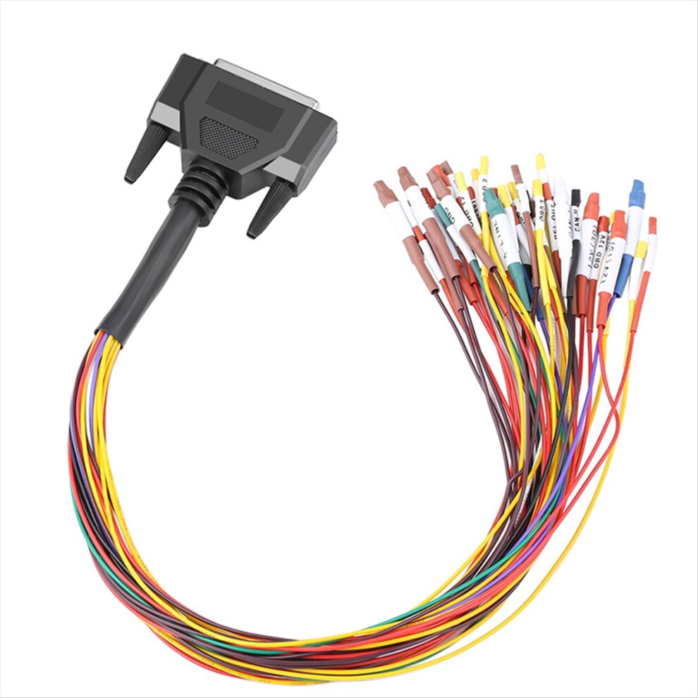 Colorful Jumper Cable Db25 For Auto Tools Gt100 Obd Ii Break Out Box Ecu Connector Jumper Cable For Gt100 4853870962604
