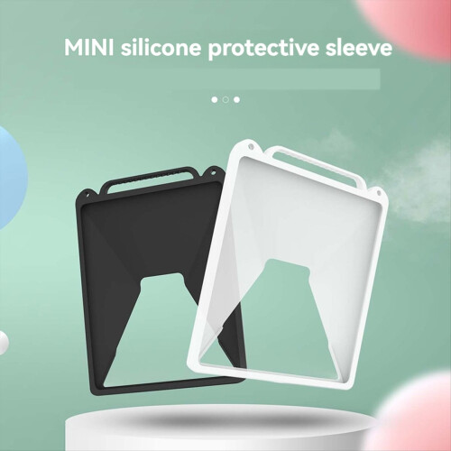 For Mini Silicone Protective Cover Anti-Collision, White 2