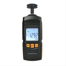 Handheld digitale toerenteller, contactmotortoerenteller, snelheidsmeter, toerenteller, RPM-tester, breed meetbereik 0,5 - 19999 RPM
