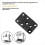 Insulation Block Base for A1/A1 Mini Hotend Mounting Heating Assembly Ceramic Zirconia Insulation Base 5