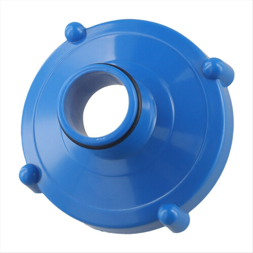 PVC Blå Udskiftning af Svømmepoolslange Adapterforbindelse til Poolforbindelser og Haner 80mm til 32mm 2