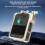 For 360 Quick Release Metal Cage with Cold Shoe Mount Lens Silicone Protective Case for 360 5