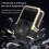 For 360 Quick Release Metal Cage with Cold Shoe Mount Lens Silicone Protective Case for 360 3