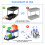 Under Sink Organizer Storage, Kitchen Organization Rack with Double Sliding Cabinet Drawers Multi-Purpose Storage Shelf 5
