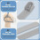 Replcement Cushion, Frame, Headgear, Clips Assembly for Frame System Full-Face Mask (M) CPAP Parts 6
