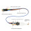 SOP8 WSON8 QDFN8 Chip Download Burn Write Probe Sprężyna pinowa Flash Eeprom Chip Burner Cable Split 8,5 4