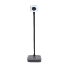 4K-documentcamera met autofocusmicrofoon, drietraps LED-invullicht, plug-and-play, ideaal voor docenten en studenten.