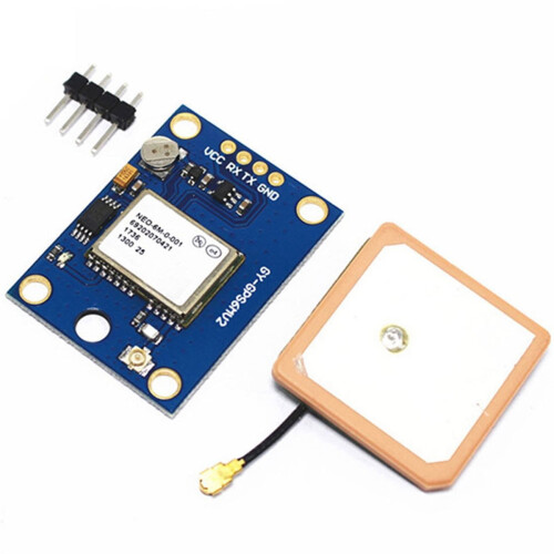 2pcs -NEO-6MV2 NEO-6M GPS Module Flight Control Module with Flight Control EEPROM APM2.5 Ceramic Antenna 2