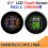 Til 2 RP2350B 2,1-tommer LCD rund touchskærm QMI8658 Plan 4