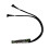 Pcle5.0 GPU Graphics Card Server Cable Pcle5.0 16X to 2 MCIO Server GEN5 Data Cable PCIE5.0 Adapter Backplane B 5