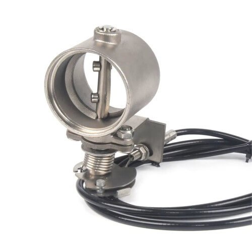 Válvula de controle de escape manual para motocicleta, 2 polegadas (51 mm) - Pode ser soldada / Design à prova d'água 1