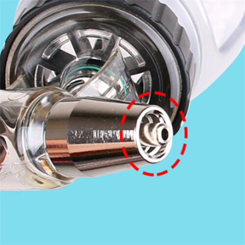 Seringa veterinária de 5 ml com recarga automática e cesto para fixação em frasco. 2