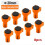 8 Pcs Workbench Tenon Stopper Used for 20mm Hole Desktop Clip 2