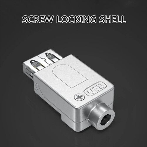 USB2.0 loddefri adapter, metalhus, hunstik