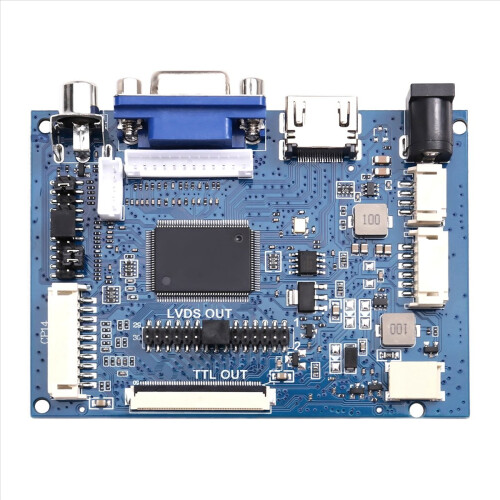 PCB800099 LCD-skærm til bil-GPS-skærm LCD-driverkort VGA AV til TTL