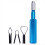 Eckenglätter-Griffset mit 3 Klingen, blau 1