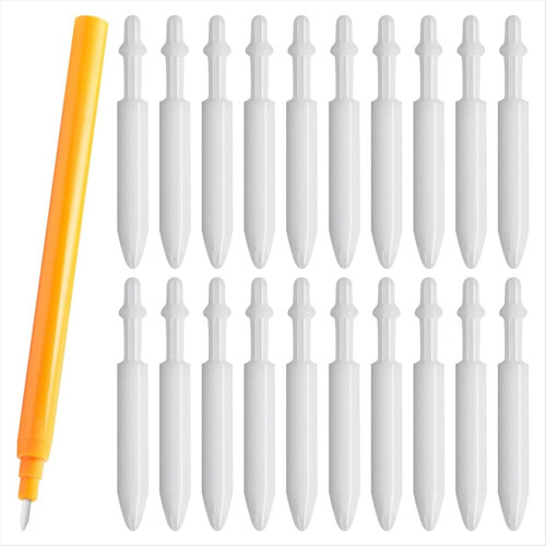 20 Pcs 0.7mm Marker Pen Tips Replacement, Acrylic Paint Marker Nibs 1