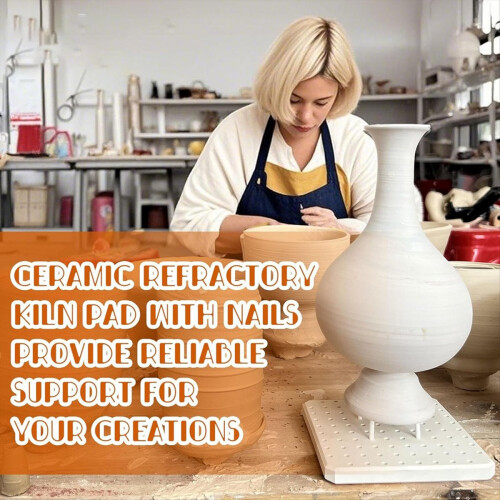 1 pachet covoraș refractar ceramic pentru cuptor, mobilier ceramic reutilizabil pentru cuptor 1
