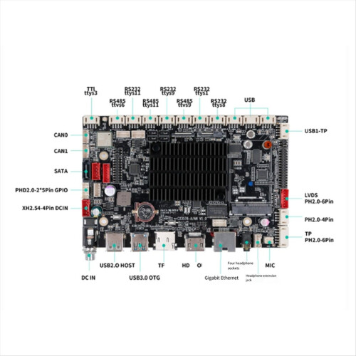 RK3576 Android-udviklingskort RK3576 Android PCBA-bundkort