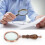 10X Handgehaltene Lupe mit Holzgriff Inspektionstool 1