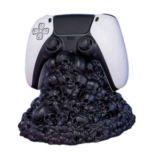 Multiple Device Skull Display Stand for Controllers Headsets