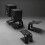 Durability Metal Audios Stand For Desktop Speakers Vibration-B 7