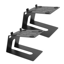 Industrial Speaker Risers Base For Desktop Use Solid Metal-C