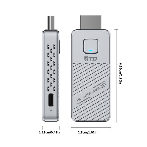 NonLag 1080P@60Hz Resolution HDMIs Wireless Transmitter Receiver 2
