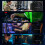 Gamer USB Condenser Microphone Led Lighting Effect-dark blue 4