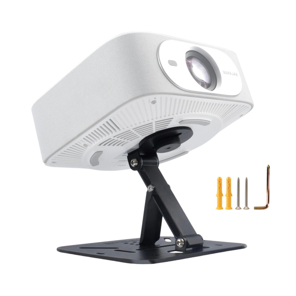 Foldable Projector Mount 360Degree Rotate Adjustable- Black 7754000508396