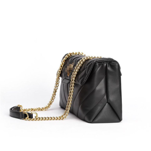 (Black) Eagle Head Women's Chain Crossbody Bag 1
