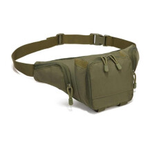 Holster Waist Bag Tactical Concealed Carry Airsoft Magazine Pouch CS Cosplay Gear Paintball Wargame Gear Green