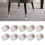 10PCS Stuhl Bein Boden Protector Büro Tisch Bein 12