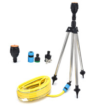 Draaibare buitensproeier met telescopische steun, flexibele irrigatieoplossing met instelbare sproeiafstand en 360 graden rotatie, duurzaam