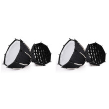 2pcs 30cm Octagonal Softbox Mini Bowens Mount Quic